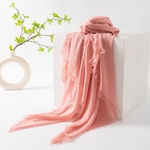 

1-570 Scarf Polka Dot Sunscreen Long Gauze Scarf Air Conditioning Shawl Women's Beach Towel
