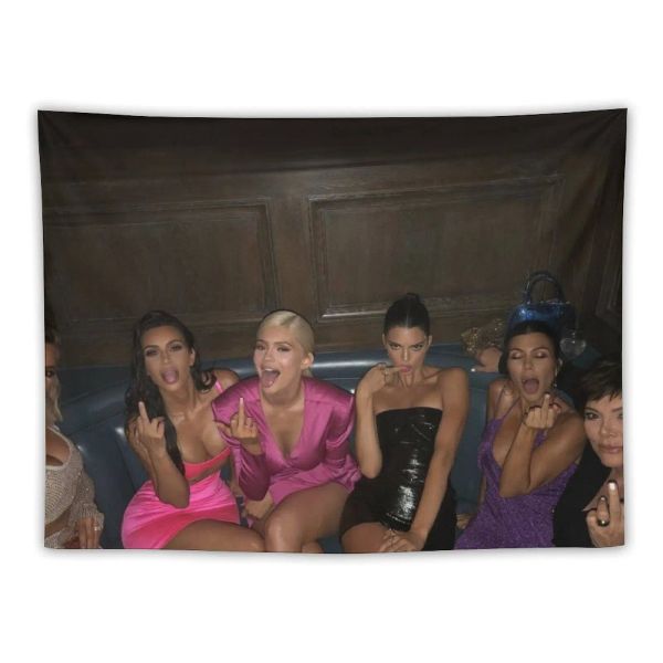 Kylie Jenner's 21st Birthday Tapestry Bedroom Organization And Decoration Outdoor Decoration Tapestry