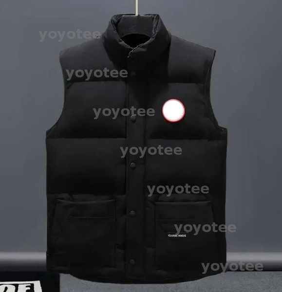 

Canada Jacket Designer Badge Vest Winter Mens Winter Fashion Canadian Gilet Sleeveless Puffer Womens Down Coat Body Warmer Wasitcoat Doudoune Femme Outwears, Camouflage