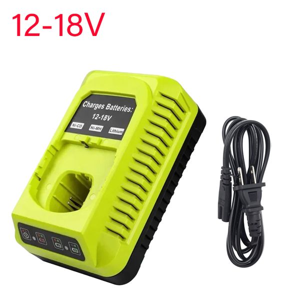 For RYO Ryobi Charger P117 Charger 12V-18V Li-ion Battery Nickel Battery Universal Battery Charger L26827