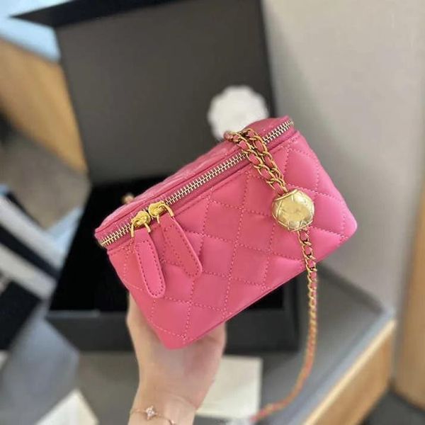 

Designer Tote Handbags Fashion Shoulder Women's High-End Commuter Micro Cosmetics Nano Cosmetic Bags Wallets Classic Hundred002, Light pink