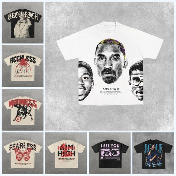 

Men's T Shirts Y2K Haruku Spider web Shirt Woman Tees Loose Hip Hop Gothic Graphic Print Oversized Cotton Tshirt Punk Short Sleeved Streetwear Casual Tops, Sandybrown