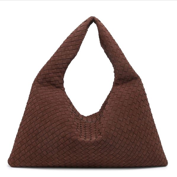 

Designer Bag Tote Bag handbag Suede Woven Bag Fashion Shoulder Bag Lady's Classic Luxury Fashion Tote bag Underarm bag Shopping large capacity handbags Hardware bag, Coffee
