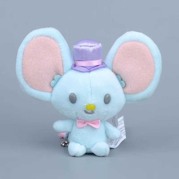 Kawaii premium My Melody Friends Mouse Flat Squirrel Plush Toys Cartoon Keychain Backpack Pendant Girls Gift Accessories deal80A2