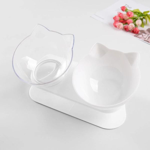 162099 The stainless steel cat bowl is strong and wear-resistant, not easy to break, can resist the scratching and impact of cats, and can be used for a long time
