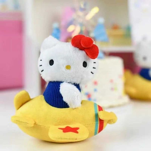 2026 New Kawaii Premium Kittys Flying Cartoon Cute Plush Toys Backpack Pendant Doll Accessories Keychain Girl Christmas Creative Gift Dealinwf Toys