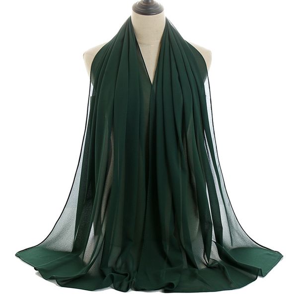 

1-704 Winter solid color thickened imitation cashmere scarf for women