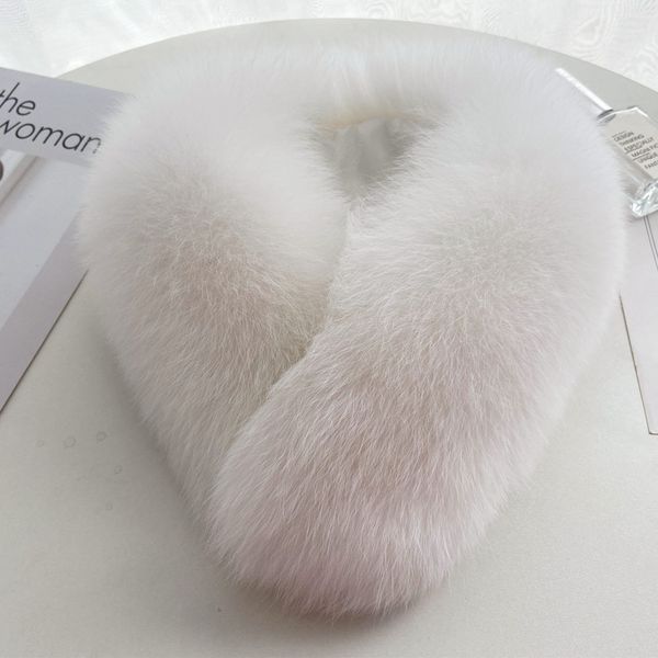 

Korean version of fox fur scarf --892014