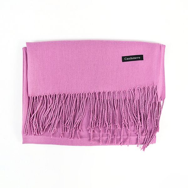 

Autumn and winter solid color cashmere imitation warm scarf --849310