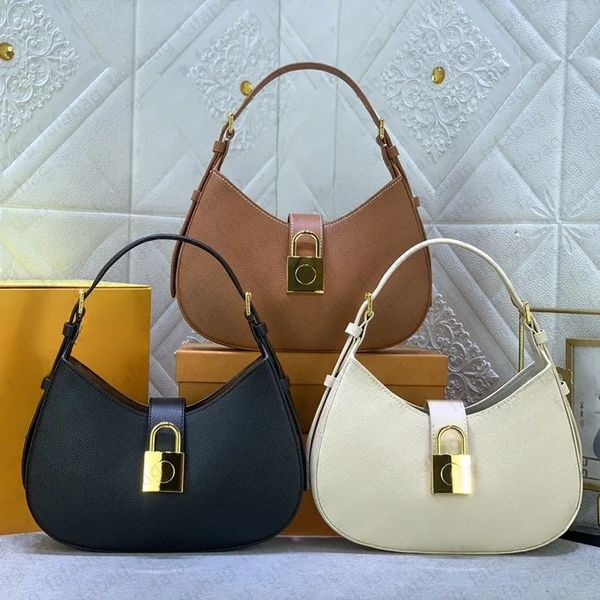 

V-Family Underarm Shoulder Bag Smooth cowhide leather trim with suede ing metal piece large zipper inner pocket shoulder strap detachable and adjustable, A2