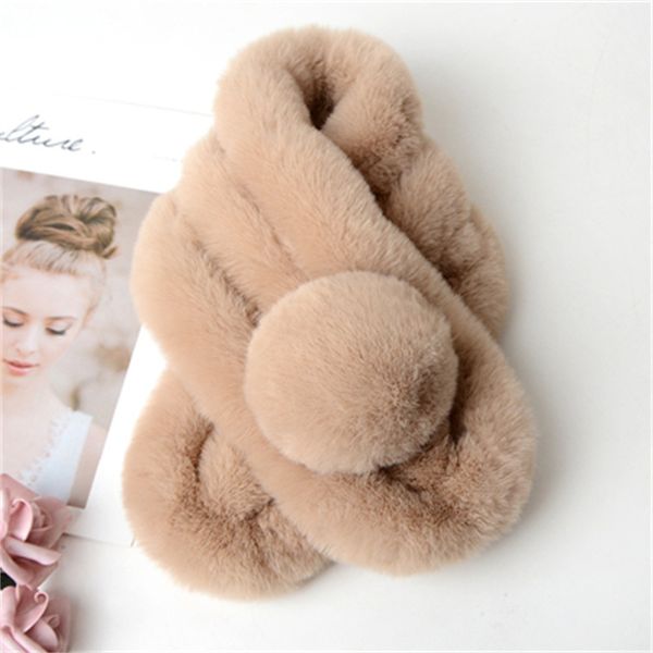 

New thickened and warm dual use scarf --892067