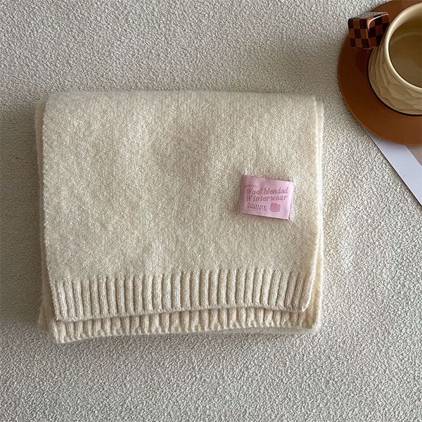

10831 women's versatile cold-proof student soft warm scarf