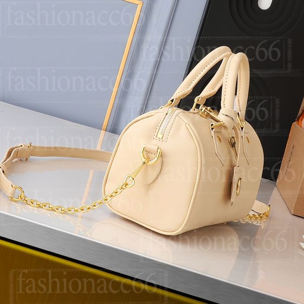 

2024 New mini tote Womens Pillow Messenger bags Shoulder monogram Leather handbags Designer Speedys Bag Crossbody weekend bag, Ljm07 25x15x11cm