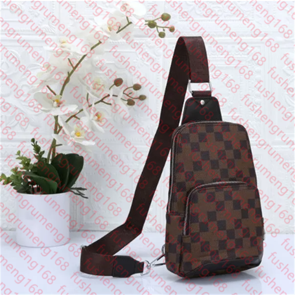 

Top Quality designer bag men Avenue Sling Bag Mens Designer 5A Leather Cross Body Shoulder Bags Mans crossbody Bag Wallet Hobos Messenger Handbag Tote Belt Bag, 14#