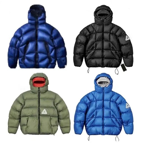 

perrex matte puffer palaclava puffer designer puffer jacket Winter With Face Mask Windbreaker Coat Printed Warm Hooded Puffer Casual Outwear Jacket asian size, Black