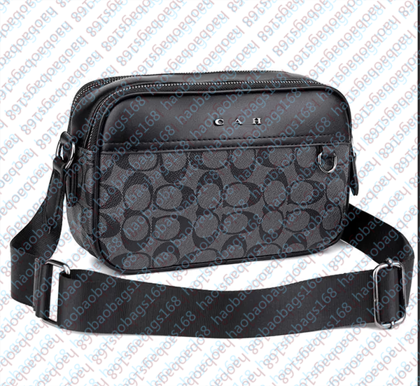 

Handbags Fashion Women Mens Leather Cross Bag Classic Pattern Business Strap Bag Mens Casual Shoulder Cross Bag Small Square Flat Bottom Bag, T17