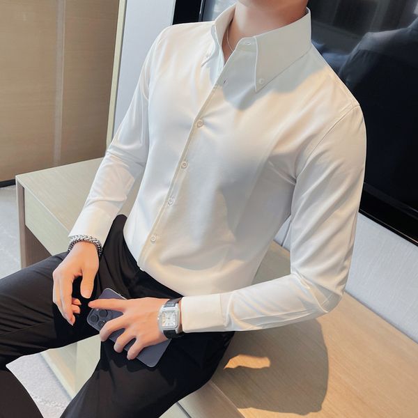 K219 Men's Fashion Gold Foil Suit - Two Piece Party Dress with Dance-Ready Trousers