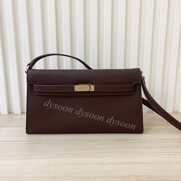 

Women Shoulder Bag Fashion Handbag Size 27.5x5.5x15.5cm Underarm Bags With Box/Dust Bag 30383, Black