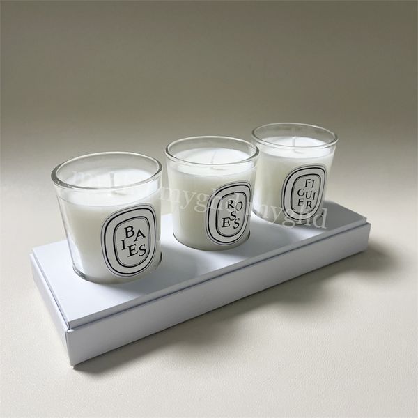 

Home Scented Candles 190g/70gx3 Fashion Incense Multi Different Scents Styles Aromatherapy Candle With Box Bag 20025