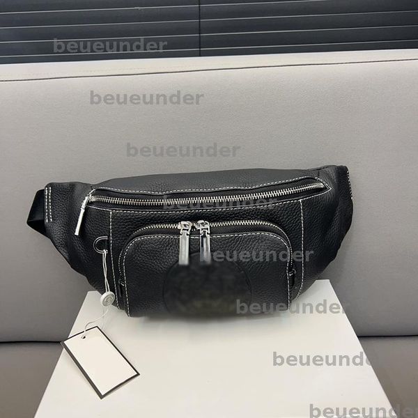 

Luxury Designer Waist Bag Designers V Bumbag Leather Fanny Pack Women Cross Body Men Shoulder Belt Bum Bag Handbags Fannypacks 248204BF, Black