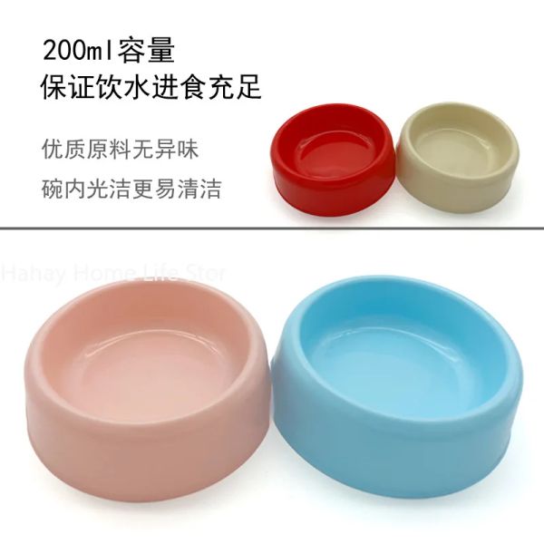 147535 Ceramic cat bowl, natural material, fired at high temperature, solid and smooth, easy to clean and non-toxic