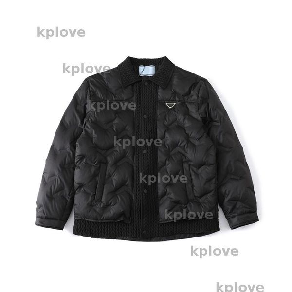 

Designer Collar Down Jacket Mens Jacket Casual Coat Fashion Street Jackets High Quality Black Coats