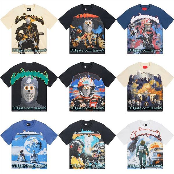 Designer T Shirt Limited Time Discount Retro Black Fashion Print Design Hip Hop Rock Style Doomsday Series Graphic Printing Men Women Unisex Trendsetter T-Shirts ss