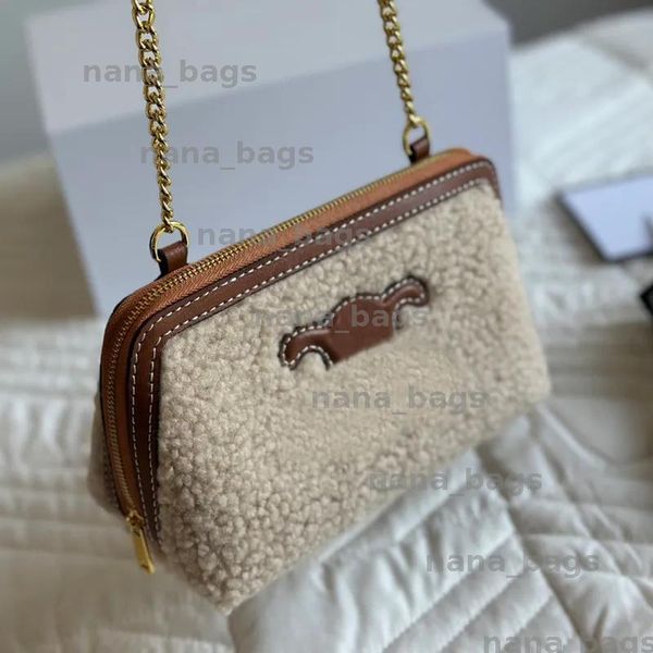 

Designers Crossbody Bag Fashion Handbag Women Teddy Bumbag Fuzzy Bum Bag Fanny Pack Designer Mens Fluffy Shoulder Bags Waist Belts 248272BF, Khaki