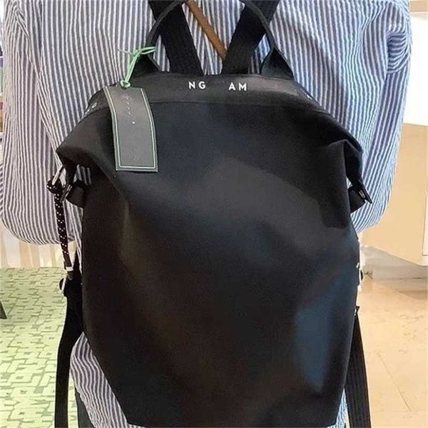 

Waterproof large-capacity customizable wholesale Bag Both for Environmentally Backpack Friendly Dumpling Suitable Made of Men Recycled Nylon Women Versatile