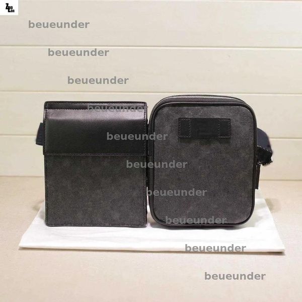 

Designer Two Bags Men Waist Bags 450956 Genuine Leather Bag Women Fanny Pack Printed Waistpacks Clasic Two Bag And Shoulder Waist Bags G249213BF, Khaki