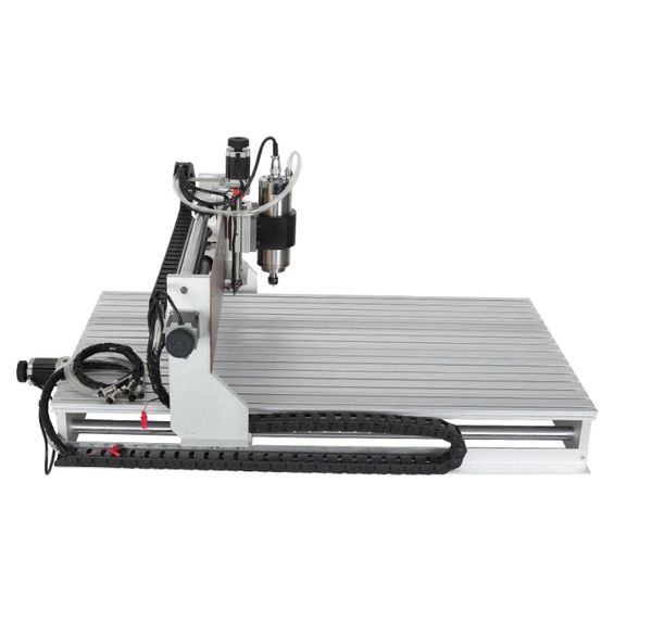 

2025 DIY CNC 6090 Engraving Machine PCB Milling Wood Carving Machine 6090 CNC Router 4axis 2200W with DSP control box