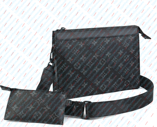 

2024 Men shoulder bags designer cross body man messenger bag Satchels satchel fashion handbag Composite mini package backpack pochette designer clutch Bags, T19