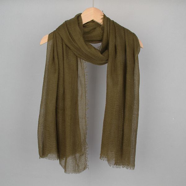 

10864 New style womens thickened purewool knitted scarf