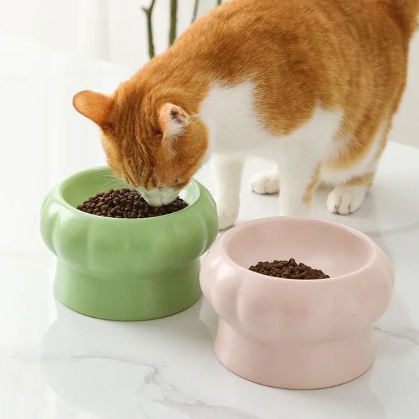 147771 Stainless steel cat bowls are smooth and easy to clean and disinfect, and can effectively keep food and water hygienic