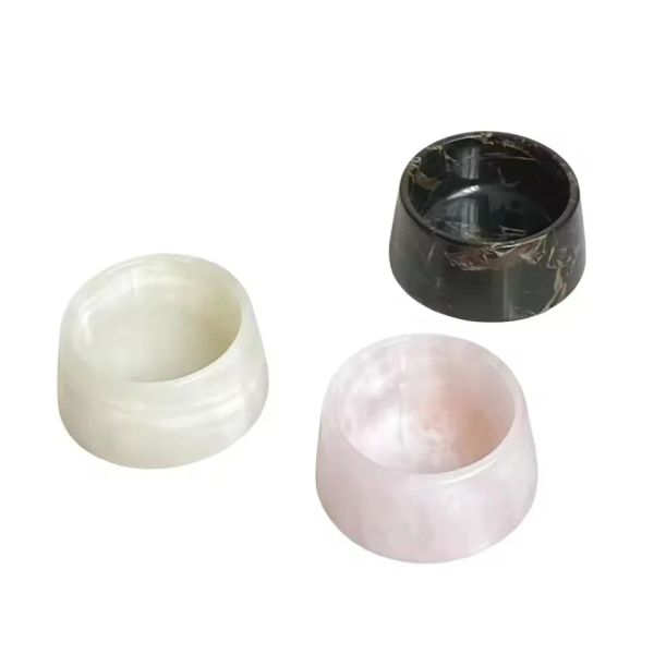 147755 Ceramic cat bowl, natural material, fired at high temperature, solid and smooth, easy to clean and non-toxic
