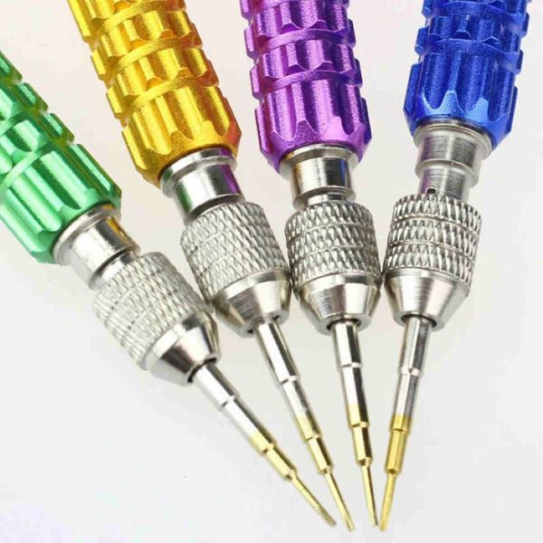 5 in 1 Precision Watch Glasses Maintennance Phone Repair Screwdriver Open Tool Set Kit 250108
