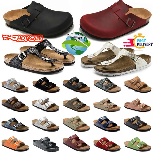 

Mens womens designer beach slippers slides sandals soft suede leather taupe mocha beige mud sand blue grey pink scuffs platform black slipper 36-46, Dark navy
