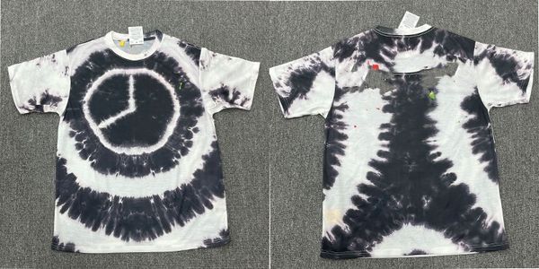 

Men's T-Shirts Designer American retro quirky printed T-shirt for men and women, trendy high street loose fit, G1