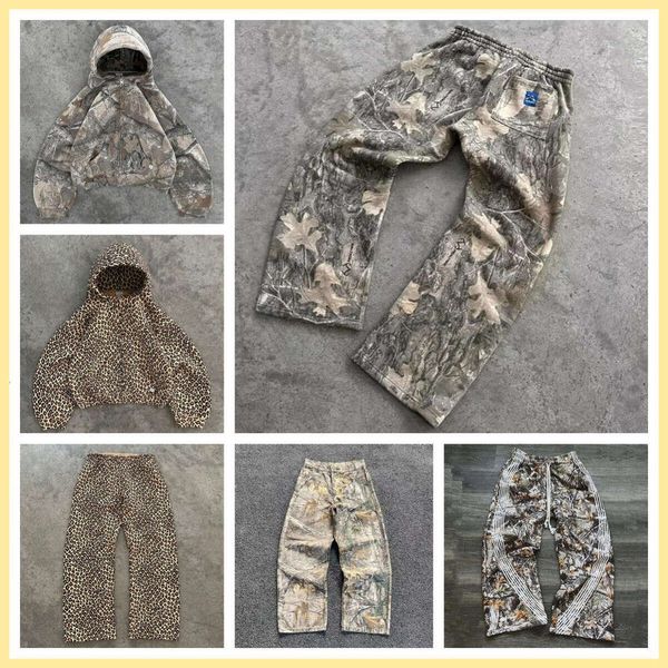 

Mens Jeans Y2K Goth Vintage Plum Blossom Embroidery Harajuku Denim Brand Camouflage Pattern Baggy Wide Leg Pants American Style Men Women Street Wear Hip Hop, Silver