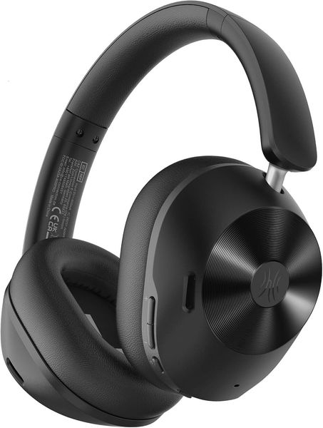 Over-Ear Headphones, Hybrid Active Noise Cancellation, 75 Hours Playtime, High-Resolution LDAC Wireless Audio, Bluetooth 5.4,
