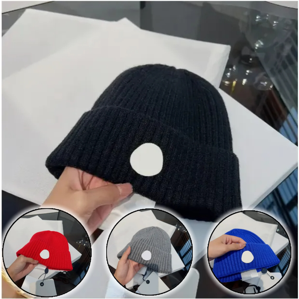 

High quality wool hat autumn and winter beanie cashmere Hat Knitted Winter Bonnet Woolen Women Men Chunky Knit Thick Warm designer cap AAA, No.16