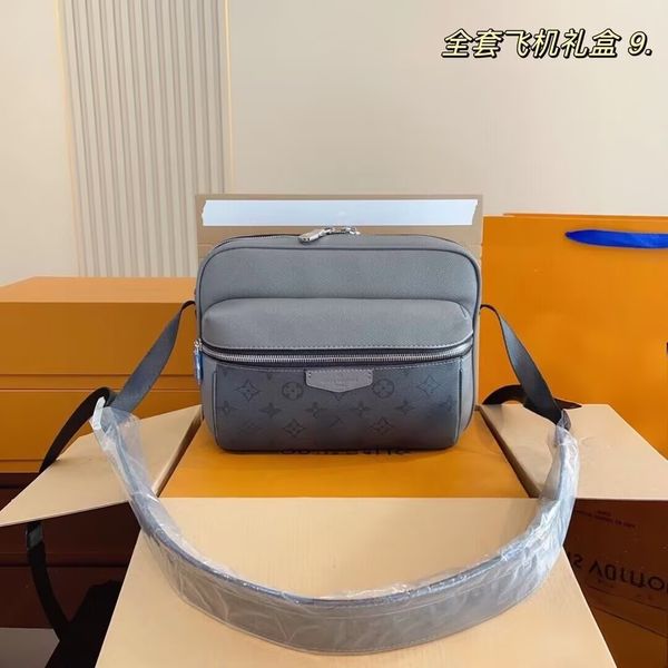 

2024 Designer bags men 3pcs Trio Leather Black Flowers Messenger Purse Crossbody Bags Shopping Bag Plain Shoulder Handbags Women Wallets purse bag, Peach