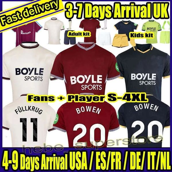 

S-4XL 25 26 BENRAHMA final Soccer Jersey LIMITED EDITION SEW L.PaquetA BOWEN SCAMACCA ings LANZINI ANTONIO FORNALS EMERSON football Shirt Mens Kids WEST HAMe, 25/26 home