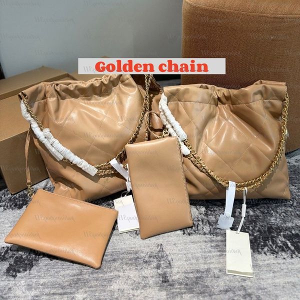 

Khaki Luxury Bag designer bag shoulder bag crossbody bags handbag womenTote Bags Drawstring Bag Leather Large capacity Tote bag for women sac de luxe vanity bag, Color4