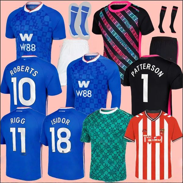 

BELLINGHAM STEWART SIMMS ROBERTS CLARKE DAKU EMBLETON SEELT E O'NIEN PATTERSON Football Shirt PRITCHARD Men Kids, Gold