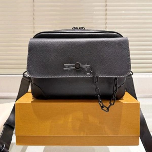 

Men Designer Bag Shoulder Bags Men Fashion Bags Crossbody men Fashion Box type bag Small Square Bag High Quality Designer 2025 New, A2-28*16