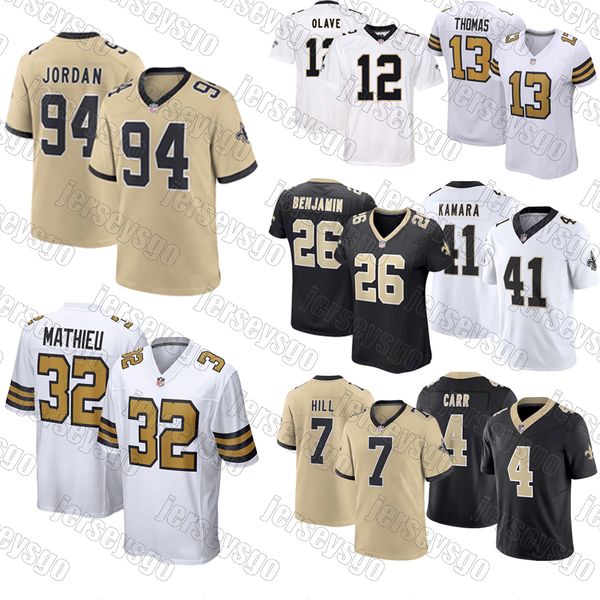 Tyler Shough Football SaintsS Spencer Rattler Ain Kamara Jamaal Williams Chris Olave Taysom Hill Rashid Shaheed Demario Davis Ruiz Jersey