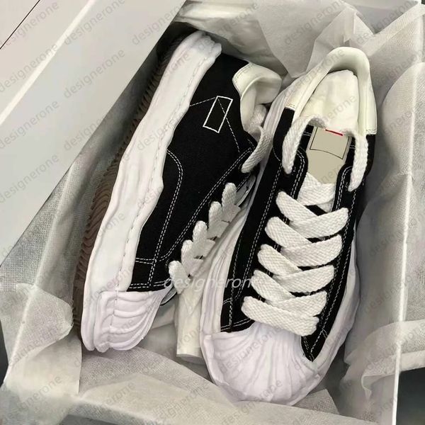 

Designer Shoes Low Canvas Dissolving Shoes Green Black White thick soled Men Women sports casual board shoes size 36-47, M 2