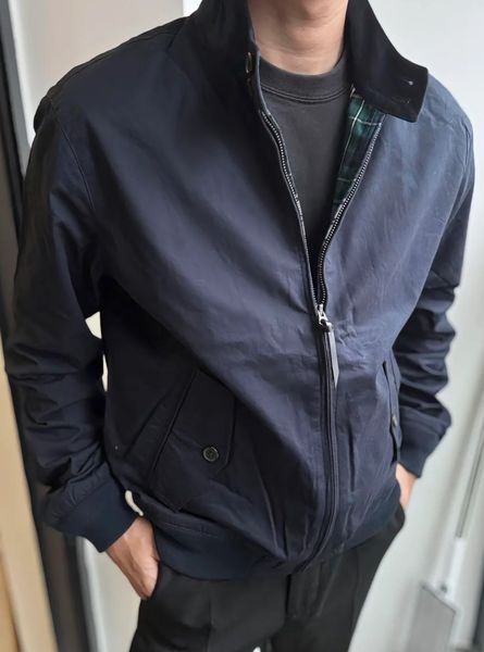 

Mens Casual Leather Look Jacket Small Horse Detail Classic Workwear Zip Up Khaki Coat Vintage Utility Style Comfortable Fit Fashionable Outerwear Street Bomber, R03-khaki