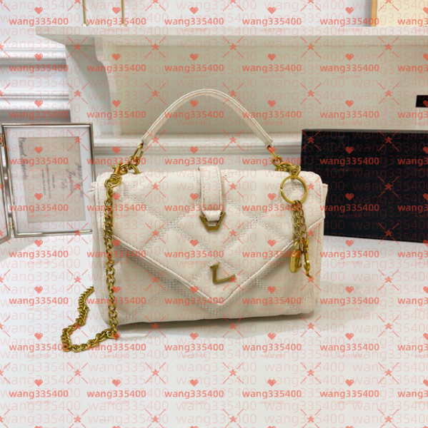 

Free Shoulder Outdoor High-end Women's Handbag 2025 Designer New Fashion Underarm Large Capacity Chain Crossbody Bag, Gold